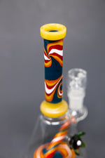 8" Yellow Flower Bong