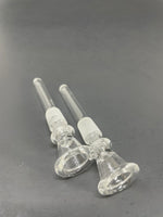 4" Stem w/ attached bowl - 2 PC SET