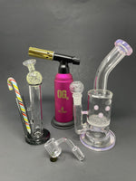 Premium Sweet Pink Dab Rig Combo