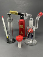 Red Octopus Dab Rig Combo