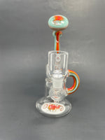 7" Aqua Round Dab Rig Recycler