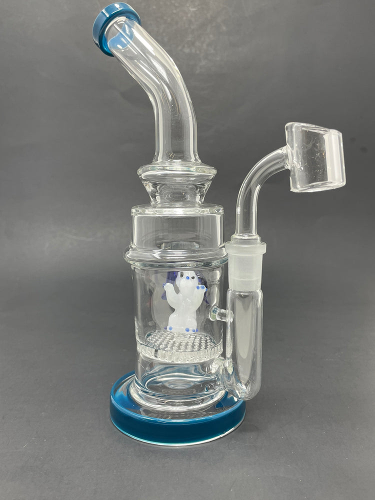 9" Blue Dog Percolator Dab Rig