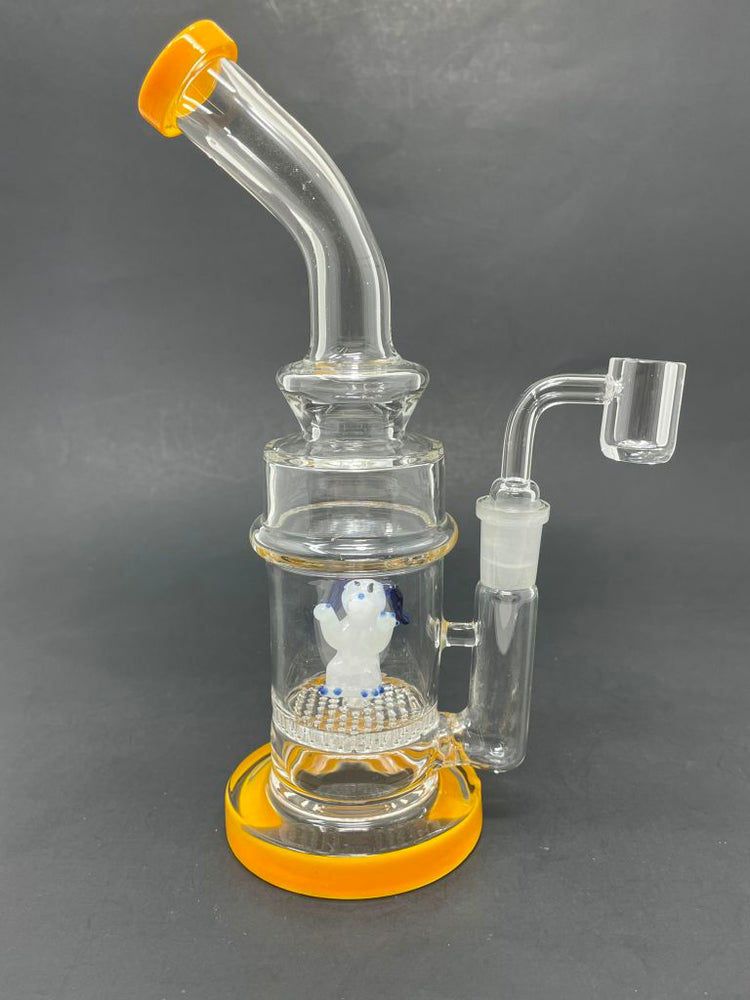 9" Yellow Dog Percolator Dab Rig