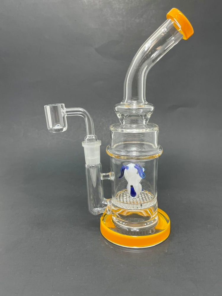 9" Yellow Dog Percolator Dab Rig