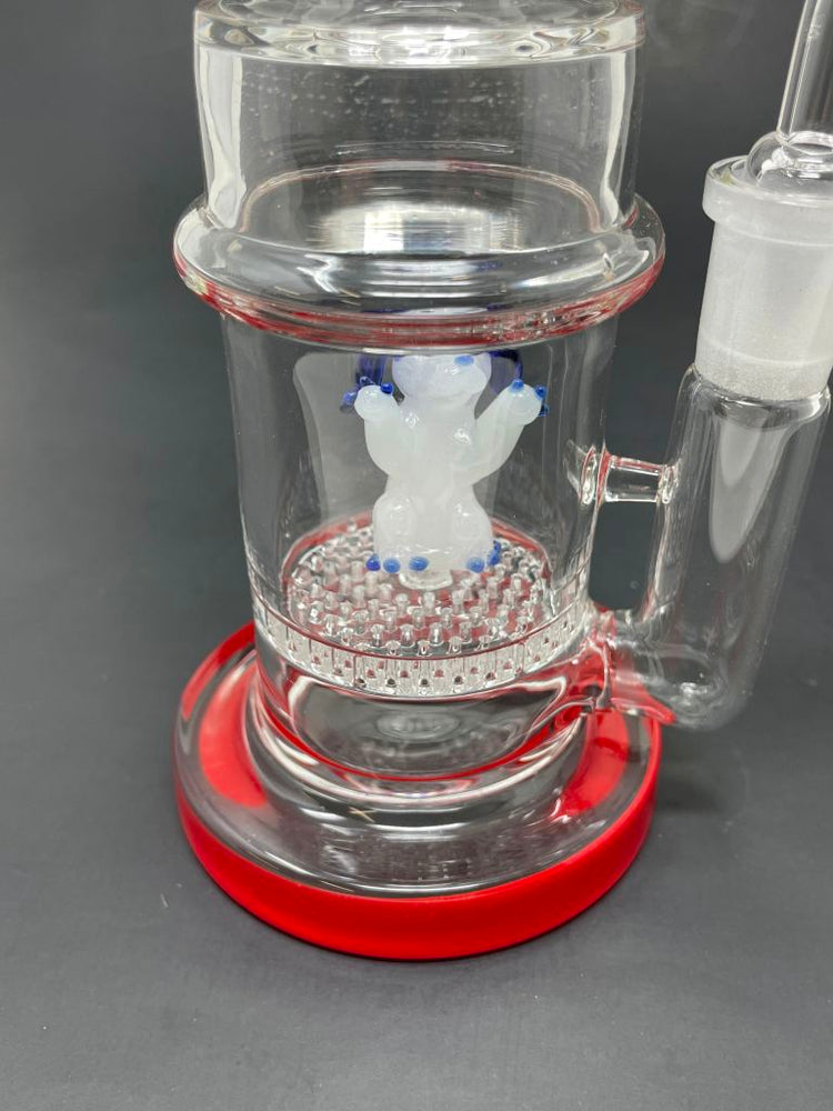 9" Red Dog Percolator Dab Rig