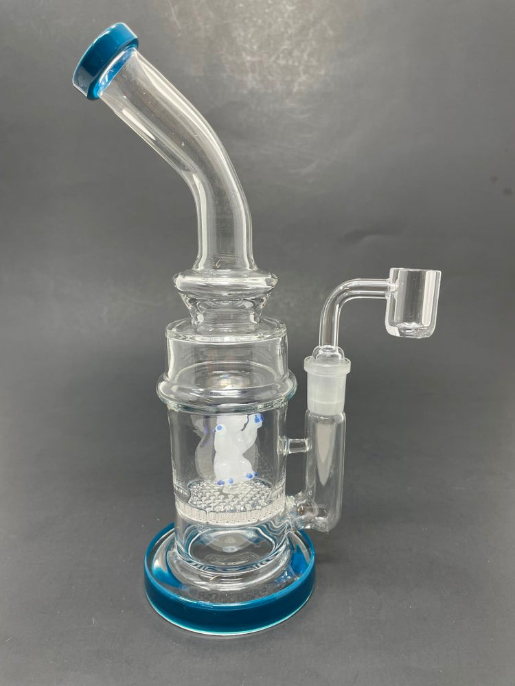 9" Blue Dog Percolator Dab Rig