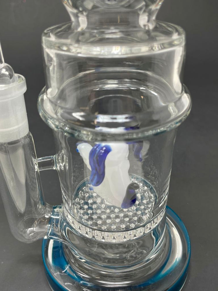 9" Blue Dog Percolator Dab Rig