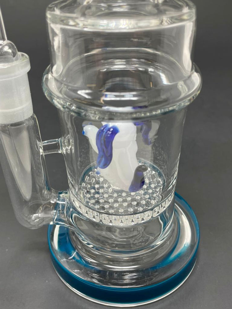 9" Blue Dog Percolator Dab Rig