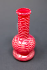 5" Red Round Mini Bong