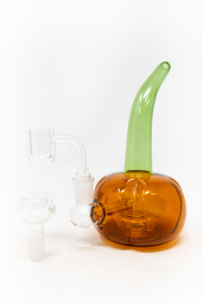 8" Pumpkin Dab Rig