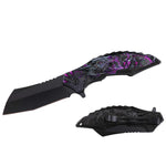 4.25" Midnight Serpent Tactical Folding Knife