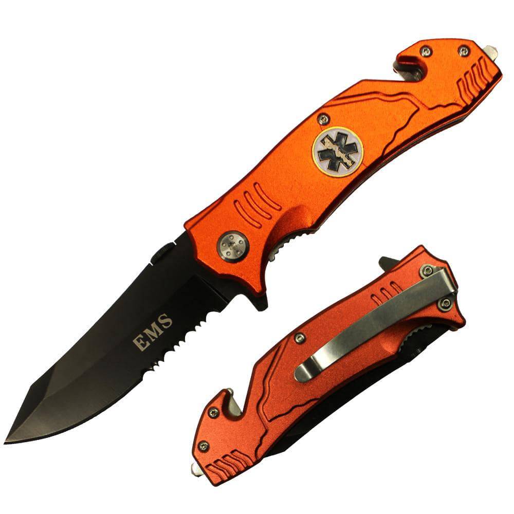 4.5" EMS Spring-Assisted Rescue Folding Knife