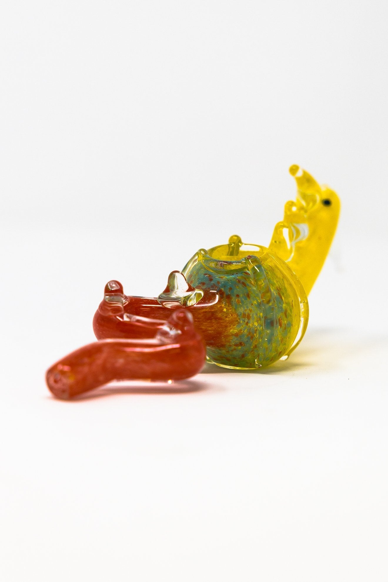 Hand shops Blown Dragon Pipe